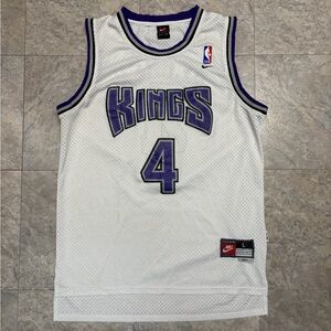 Sacramento Kings Chris Webber Nike White Y2K NBA Stitched Jersey